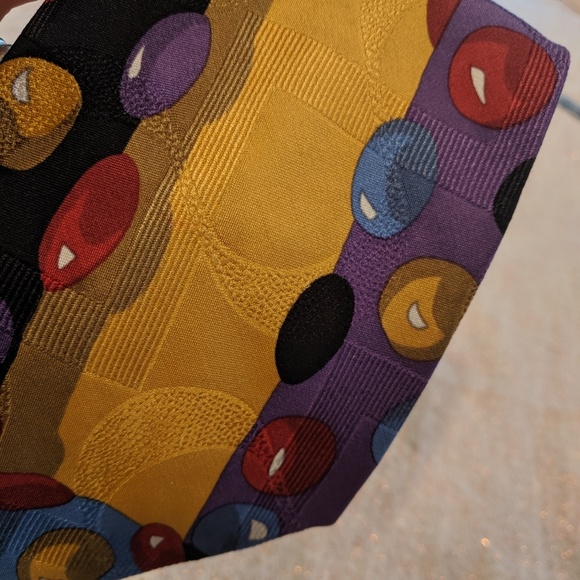 2 100% silk handmade in Italy tie Mondo Uomo - Picture 5 of 8